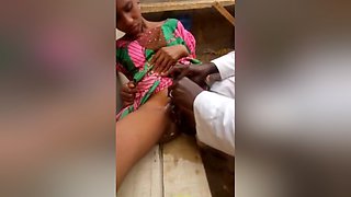 Shaving Pubic Hair Of His Old Daughter