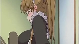 Anime Maid Masturbates To Thoughts Of Her Boss