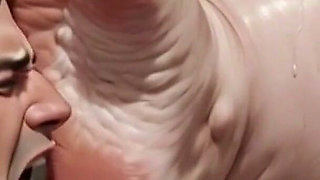 Giant SSBBW Dominates Slave with Foot Licking - Big Feet Worship
