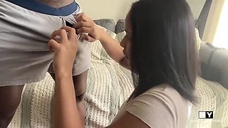 Nysdel amateur couple blowjob – big cock for my little mouth