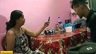 Desi Beautiful Madam Fucking With Her Teen Student At Home! Indian Teen Sex