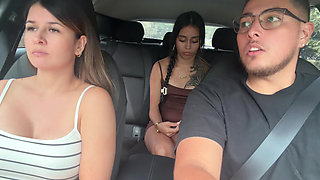 I Picked up My Stepdaughter in College and Fucks Uber Client