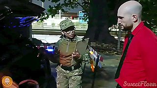 La Gendarme Sweetflorr, Realiza Control Vehicular Y Terminada Dominada Y Sometida. Parte 1
