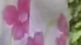 Horny Mature Brunette Fingers and Fucks Huge Cock