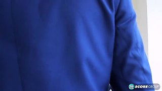 Torri Lee's First Time Takes Big Black Cock - Blowjob & Cum Swallow