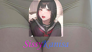 Sissy Kanisa Show How a Good Sissy Should Moisturize Her Clit