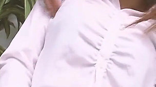 Lingerie Japanese Scene 4 Shaved, Busty Secretary Having Hard Sex in the Office