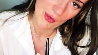 Slutty British Teacher seduces you ASMR JOI