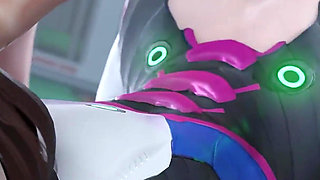 The Rise of a New Popstar - D.va 3D Overwatch Porn Animation