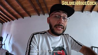 Sara Surrenders to Soldier Passion with Intense Anal Heat