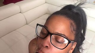 Ebony beauty ignites hardcore sensual fire through passionate homemade desire
