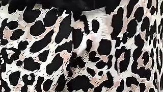 On the Bicycle Bouncing Boobs and Rubbing My Big Clit with Fun