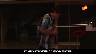 Familystrokes - hot sisters tricked into hardcore