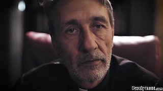 Gia Paige Gets Fucked by Priest for Forgiveness - Big Tits, Big Ass, and Hairy Pussy