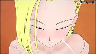 Dragon Ball Zex 2 Android 18 Bikini Fuck This & Others 1 Hr Mov On Patreon: Fantasyking3
