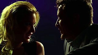 ADULTMOBILE - Big-Tit Tattooed Babe Squirts Before An Anal