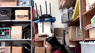 ShopLyfter - Teen Gets Humiliated By LP Officers Cock
