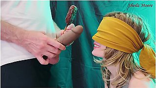 Ice Cream Taste Game. My Stepsister Swallows My Cum- Sheila Moore