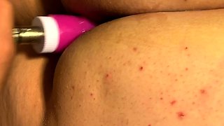 Holy fucking machine- Hubby sets it in my pussy and fucks