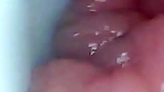 Endoscope Camera Records My Wife's G Spot. Educational Video Close up