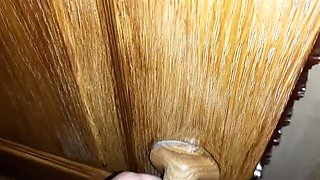 Spying on My Stepsister Moaning and Masturbating in the Toilet