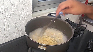 Satisfying My Hunger with Piss-seasoned Ramen Noodles 03/04/2024