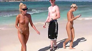 Carli Banks nude beach public
