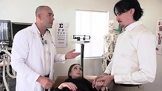 Horny Blonde Laney Grey Cucks Her Husband With Her Doctor