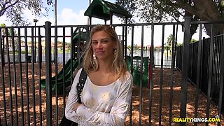 Jmac's Wild Blonde Passion in Steamy Outdoor Heat