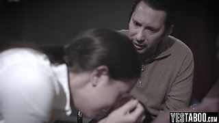 Depressed big boobs Latina teen pounded