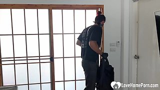 I Broke Into the Horny Student’s Apartment Next Door and Destroyed Her Twat