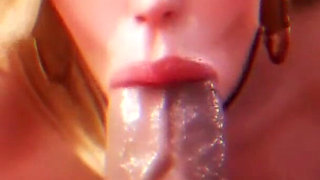 Hot Blonde Cowgirl 3D Animation - Ai Generated