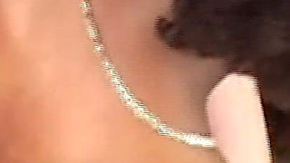 Mature Ebony Babe Fingers Blonde's Dripping Pussy Wild