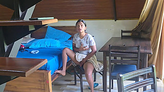 Beautiful Stepsister Rough Fucked in the Ass and Pussy by Step Bro