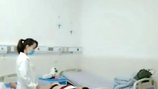 Asian Female Doctor Fucks Patient On Hospital Bed