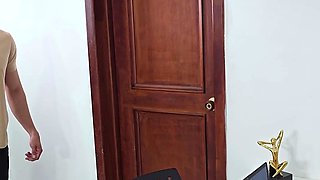 Horny doctor makes her young patient fuck her in her