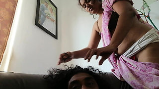 Part 2 Desi Woman Vacation on Island Motel Tricks Seduce the Room Service Hotel Employee and He Was Rough Young Fucker