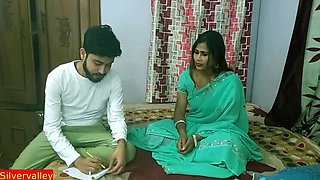Hot Indian Teacher in Saree Teaches Student Romance & Sex - Hindi Audio