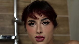 Brunette Beauty Audrey Reids Amazing Sexual Experience