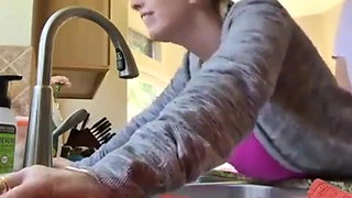 Fucking Friend&rsquo;s Wife in Kitchen