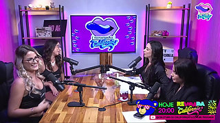 Two Hotties in a Show of Dirty Talk - Bruna Carlos and Luciana Picchi