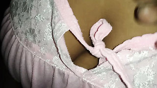 Sri Lankan Wife Fucks in Kitchen While Cooking - Big Natural Tits BBW Aunty