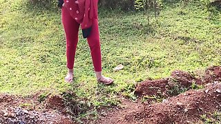 Hindi Sex In Indian Girl Fucked Hard By Boyfriend In Jungle Video