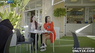 Mia Evans and Nilla Black feasting on chads huge schlong