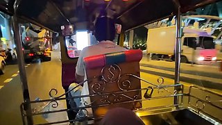 Big tits Thai teen really gets into it