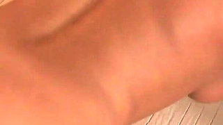 MILF gets her shaved cunt fucked after sucking cock