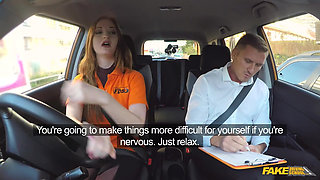 Fake Driving School - Kinky Students' Secret: Blowjobs and Creampies for Top Grades