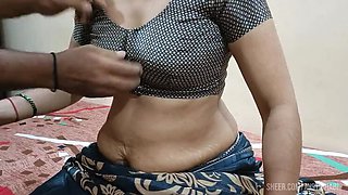 South Mistibhabi Hard Chudai in Saree – Hot Indian Maid Massage Sex