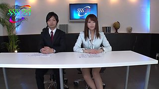 Compilation of hardcore office scenes with a Japanese girl