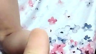 Big-Booty Teen Rides Dildo - Spanking Solo Webcam Show